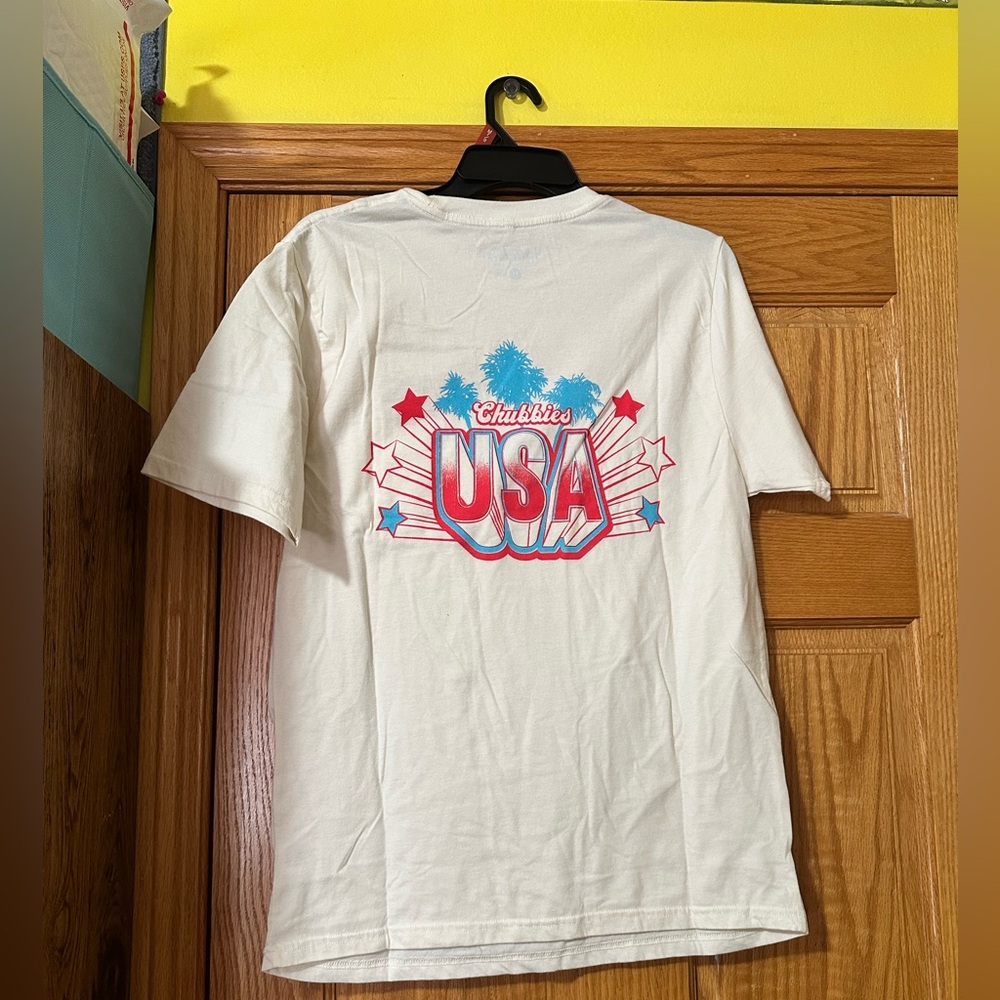♥️🤍💙🇺🇸CHUBBIES SHIRT SLEEVE TEE